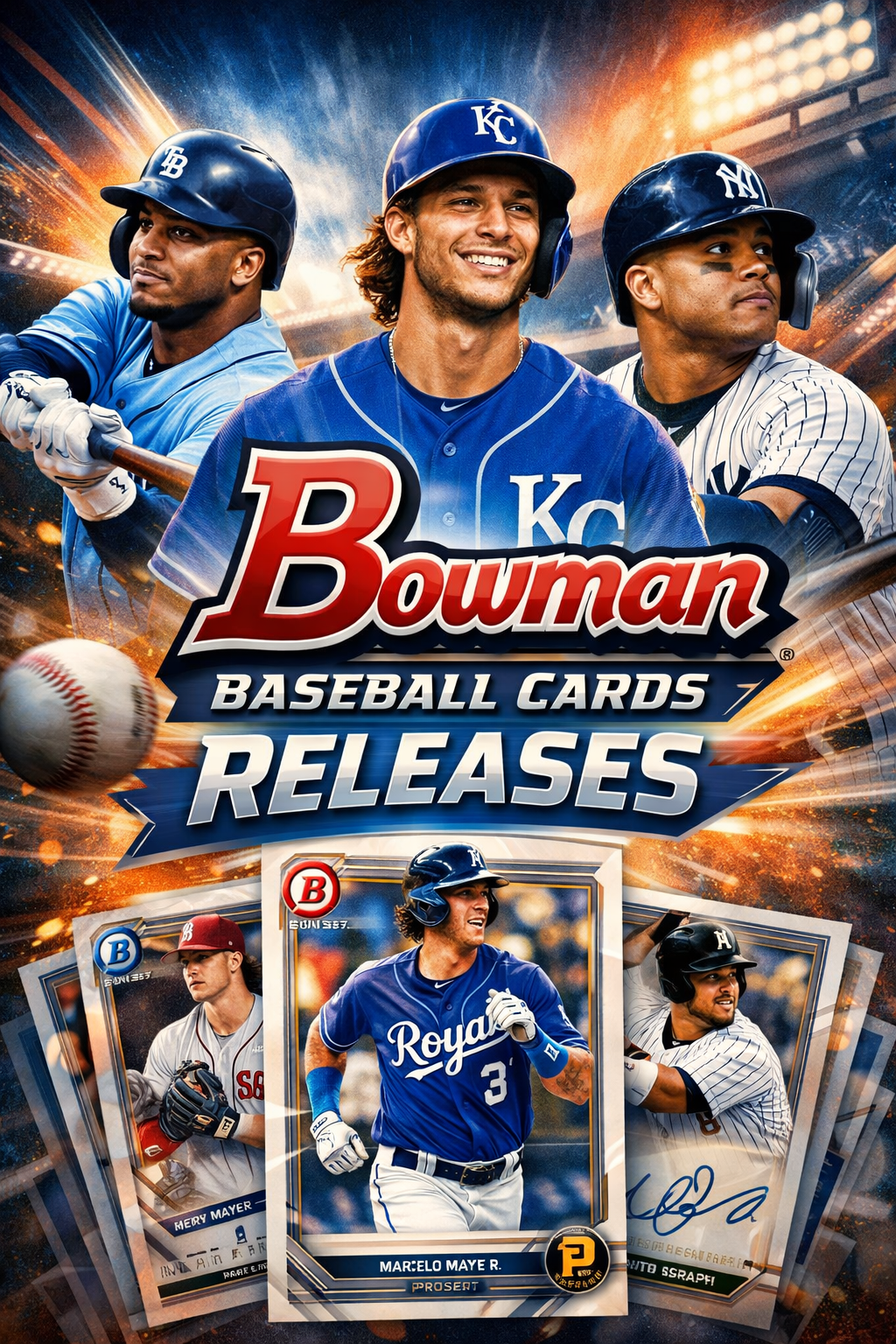 Annual Bowman Baseball Card Releases